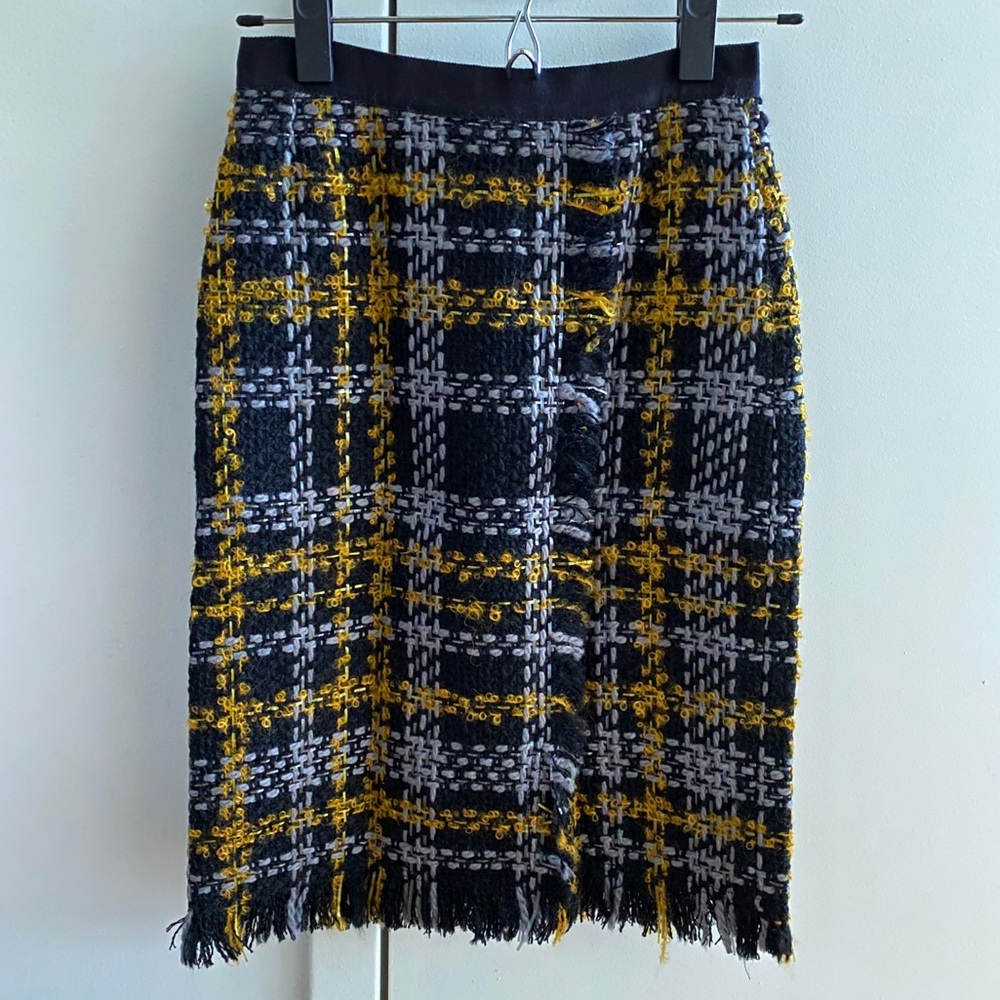 ERDEM x H&M tweed skirt, size 2, NEW